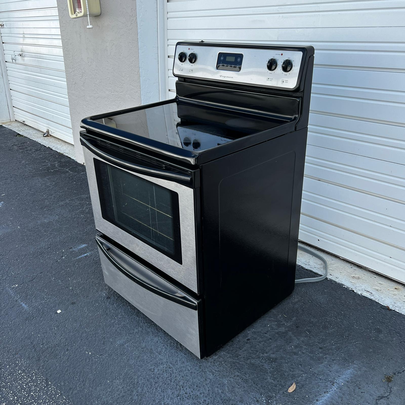 Frigidaire Stainless Steel Electric Stove Frigidaire Stainless Steel Electric Stove